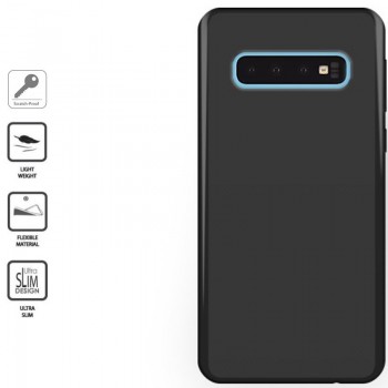 Silikoninis Samsung galaxy s10 plus 1mm. storio dėklas - Juodas Silikoninis Samsung galaxy s10 plus 1mm. storio dėklas - Juodas